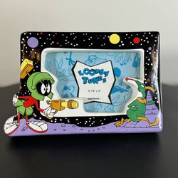 Marvin the Martian Ceramic Looney Tunes Photo Picture Frame 3.5x5 Applause 1994