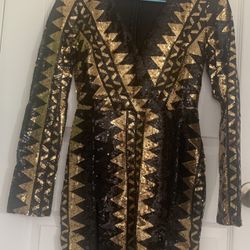 Women's Glitter Sparkle Sequin Dress 