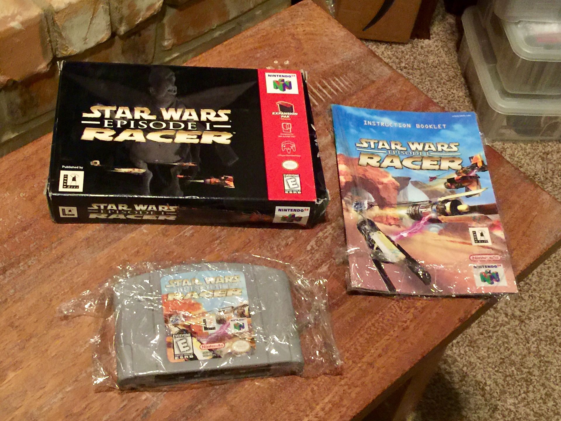 Star Wars: Episode I Racer (complete in box), N64