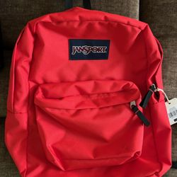 Red Jansport Backpack