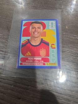 Panini FIFA Pedro Porro Spain Sticker