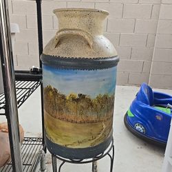 Milk Can Jug Container Vintage/Antique