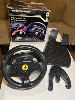 THRUSTMASTER FERRARI GT RACING WHEEL PS3/PS2/PC 