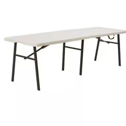 8ft Folding Table for 8 Chairs 