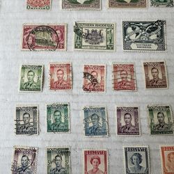 Southern Rhodesia Collection Of Stamps 