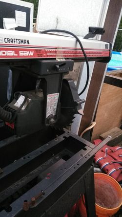 Radial saw