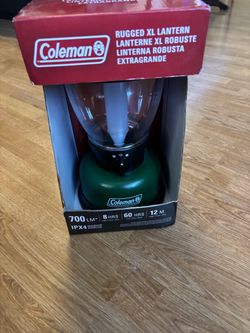 Coleman Rugged XL 700L LED Lantern IPX4 Camping Fishing Hiking NEW in Box