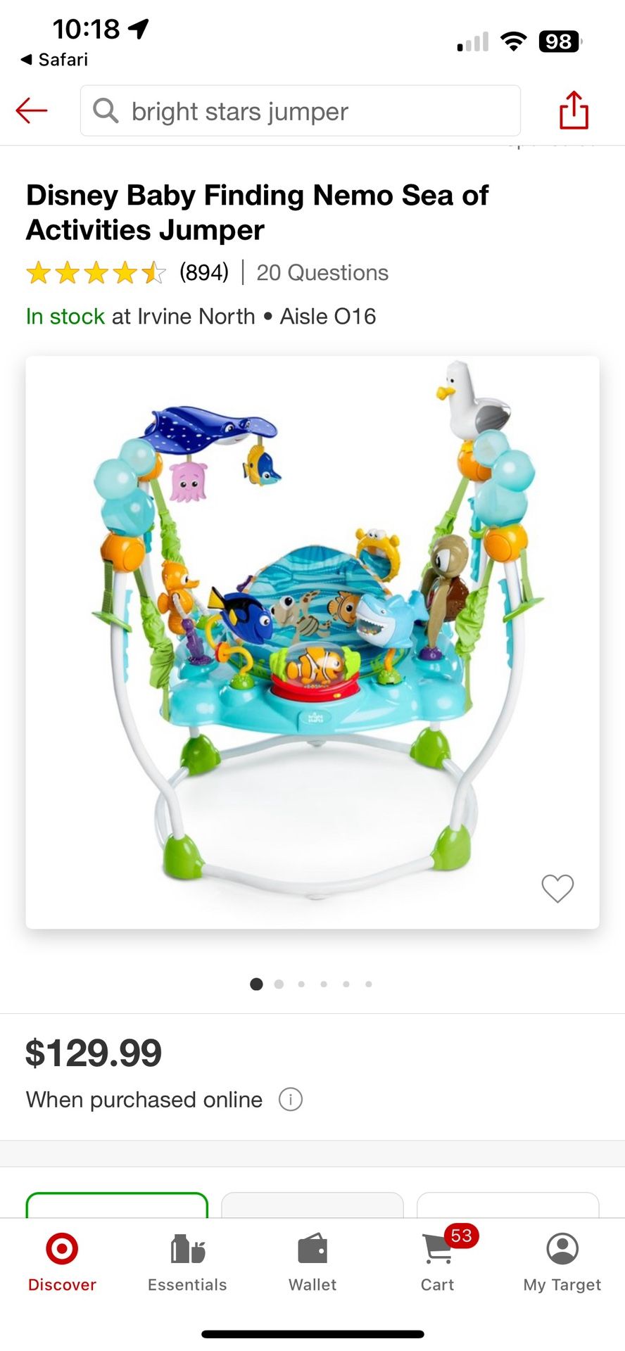 Disney Finding Nemo Jumper