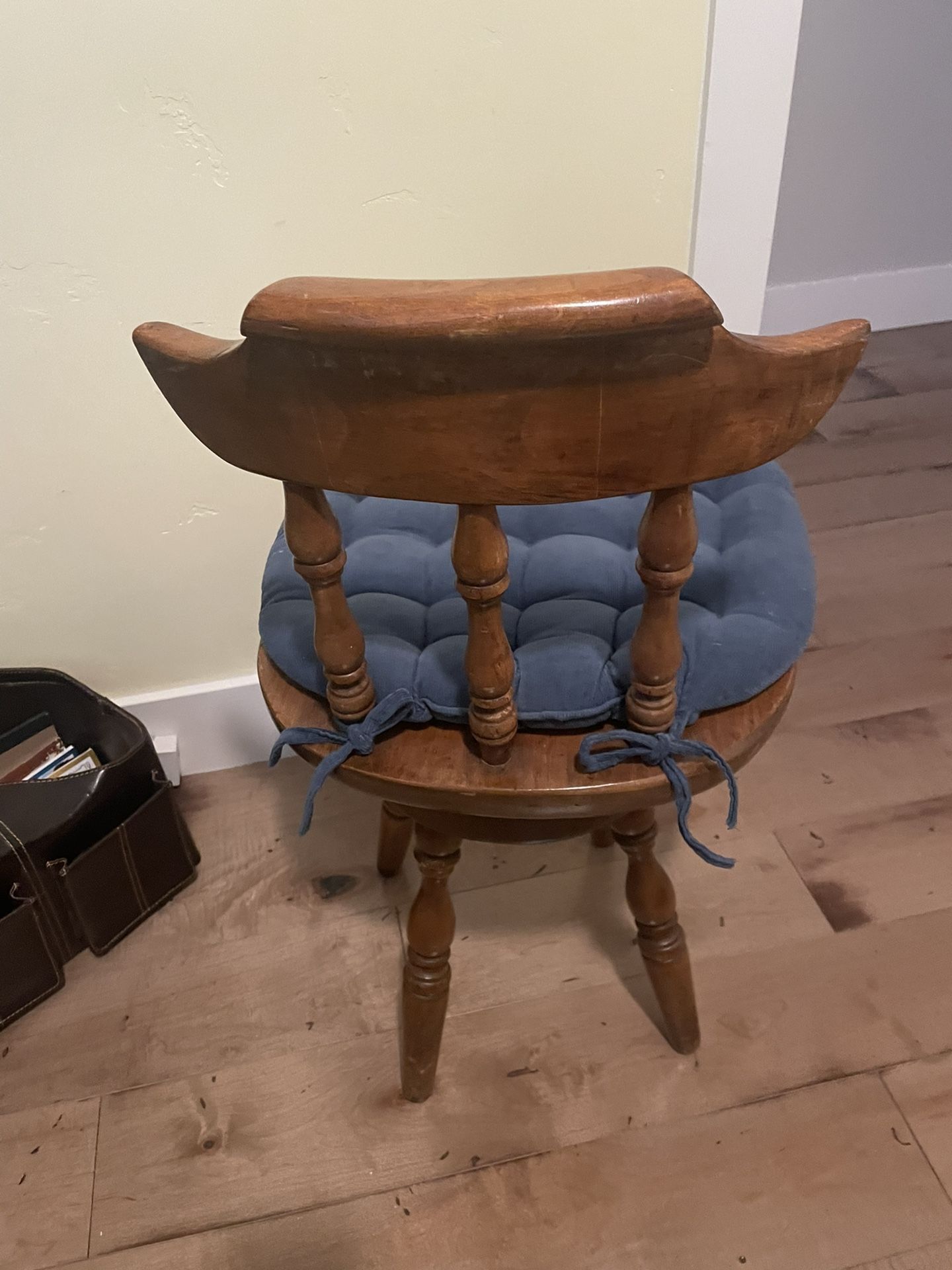 Antique Swivel Desk Chair