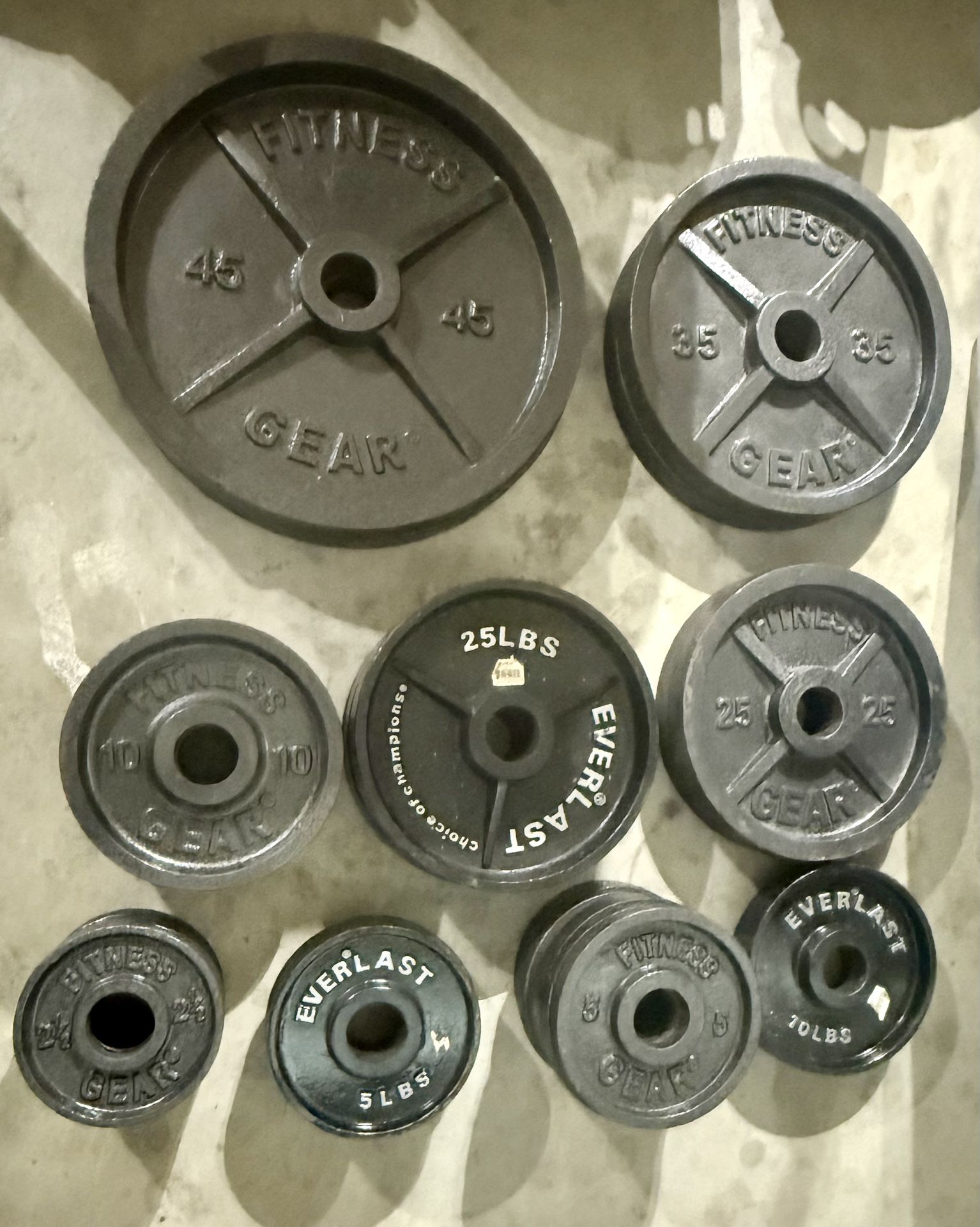 Weights & Curl bar