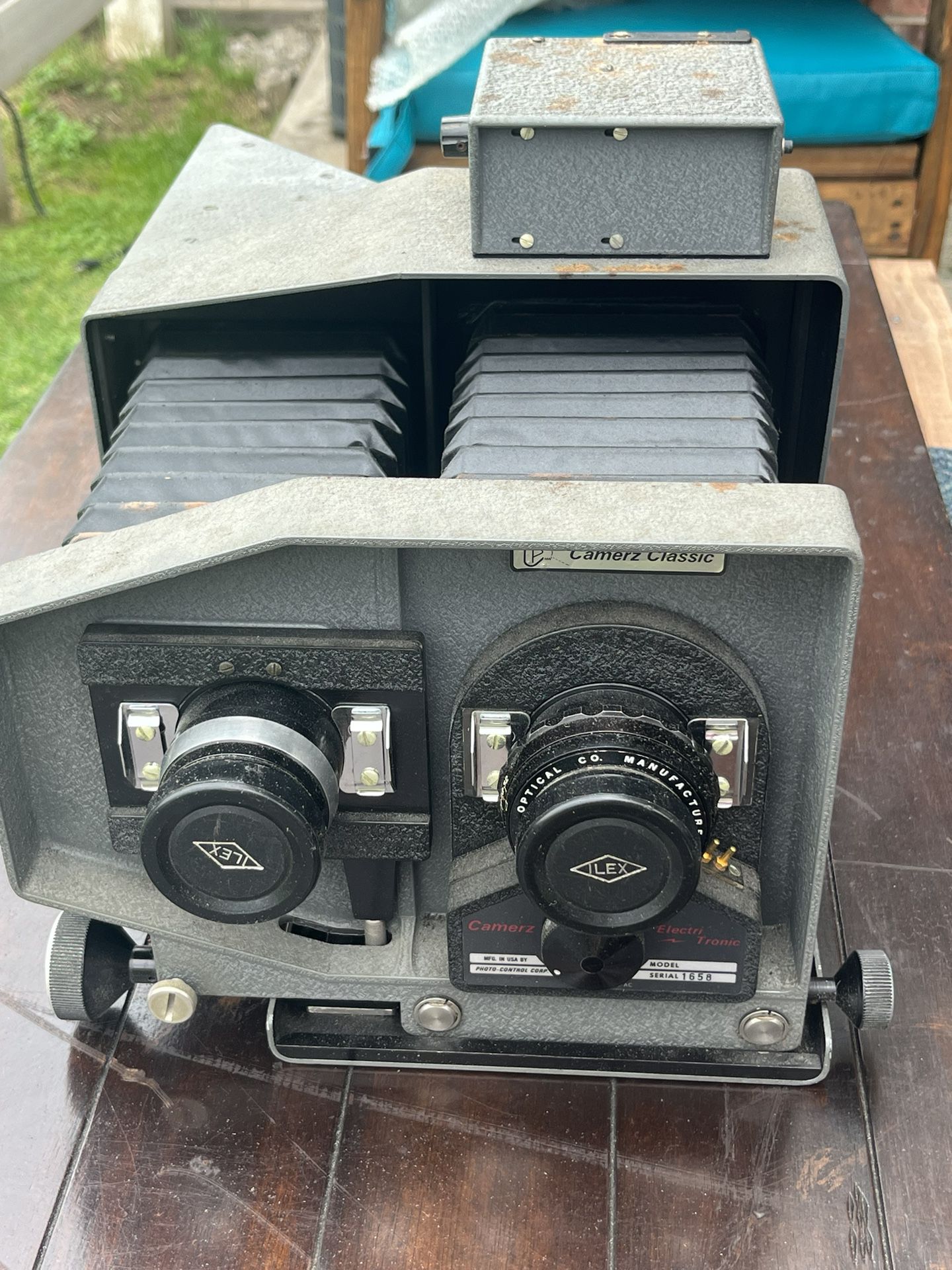 Vintage Camerz Electri Tronic Long Roll Film  Photo Control Corp School Photos