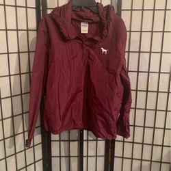 Pink Windbreaker Jacket