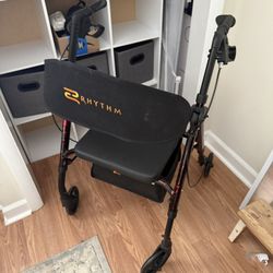 ✨ NEW / UNUSED Rollator Walker - 807ULR (Laser Red)