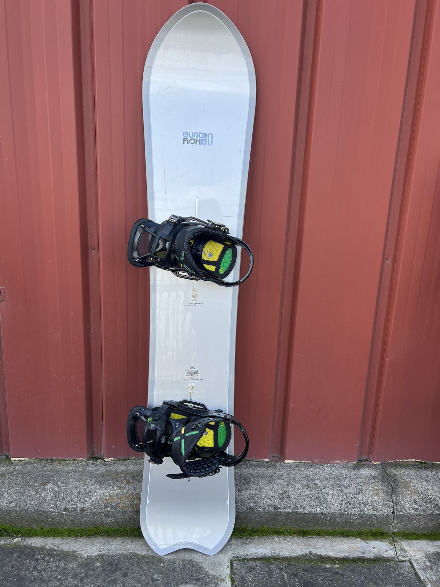 Burton Fish Snowboard 156 Burton Fish ☆156