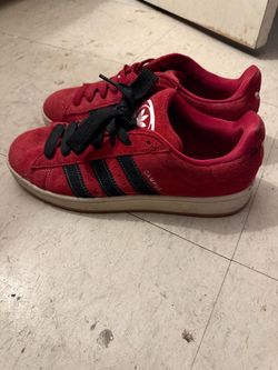 Adidas Campus Sneakers Red Suede