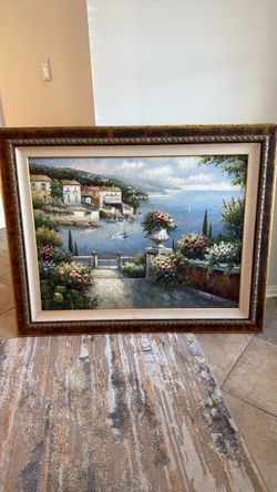 Lake Como paint