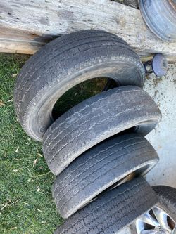 Tires (set of 4) 245/75r17