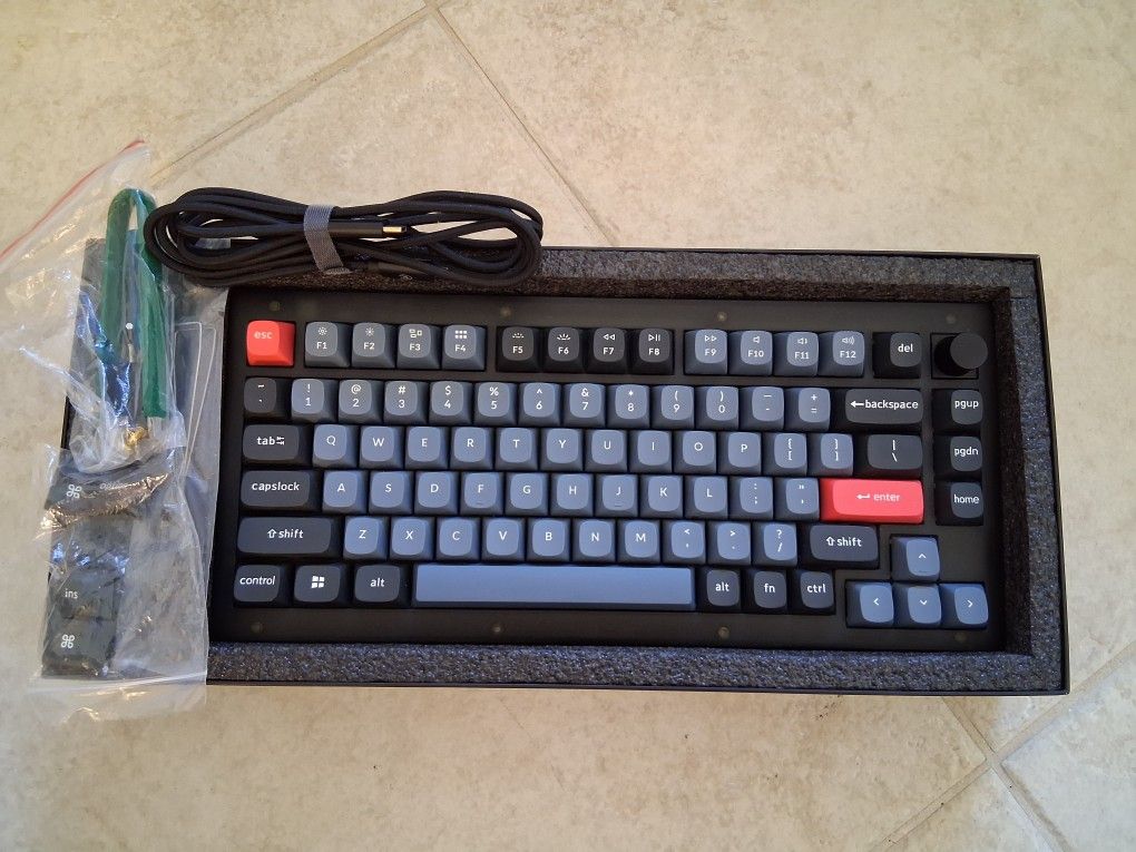 Keychron V1 Keyboard (75% Profile) QMK