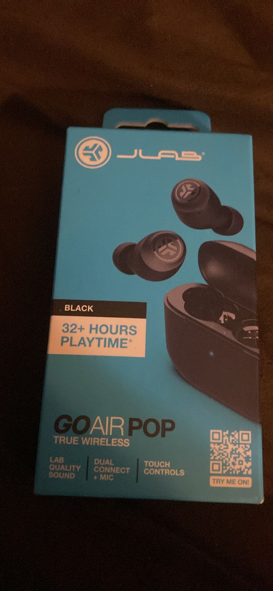 JLab Go Air Pop True Wireless Bluetooth Earbuds