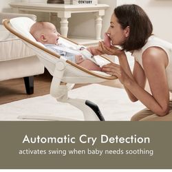 Baby Swing With Cry Detection 
