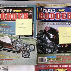 Hot Rod Magazines, Vintage