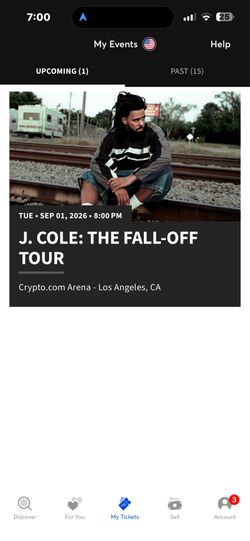 J Cole the fall off tour