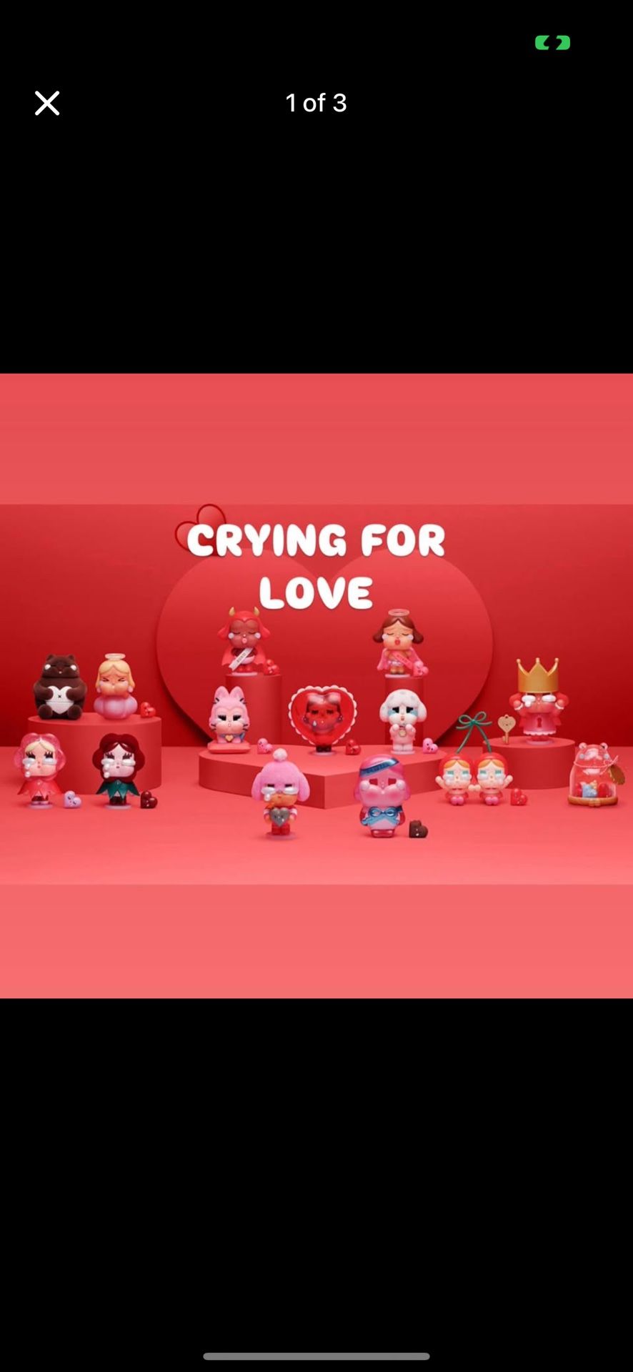 Crying For Love ( Crybaby Popmart)❤️