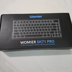 Womier SK71 Pro 75% wireless mechanical keyboard. 