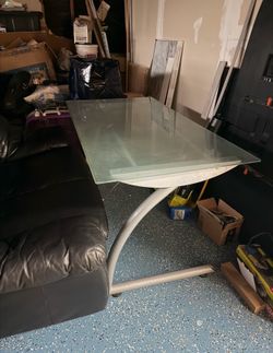 Glass table