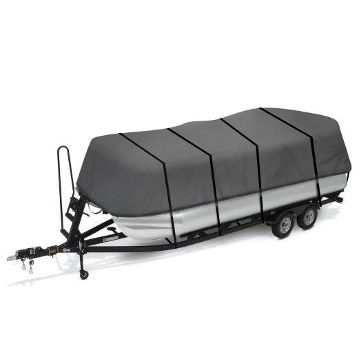 North East Harbor Heavy Duty Waterproof Gray Pontoon Cover 100 Or Best Offer