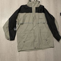 eddie bauer rain jacket XL 