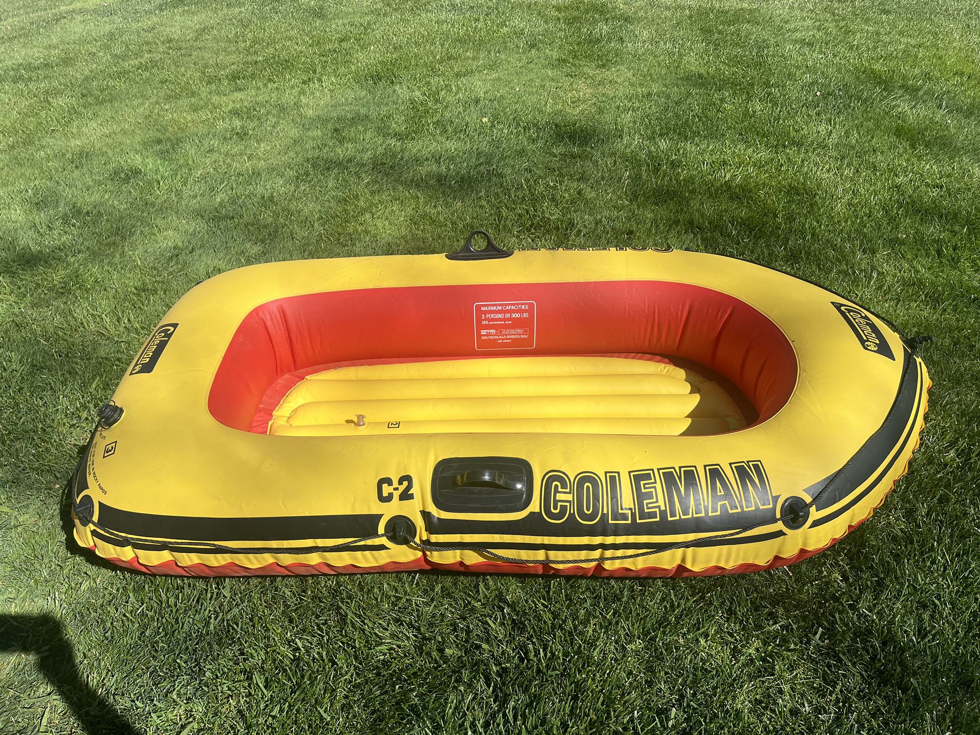 Coleman Colossus 2 Person Inflatable Boat BRAND NEW
