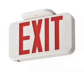 Lithonia Lighting Contractor Select Integrated LED White Exit Sign