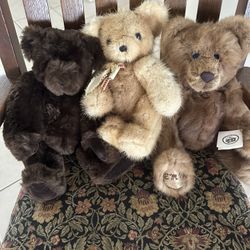 Teddy Bears Real Fur & Vermont Teddy