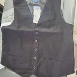 Large Black Vest 