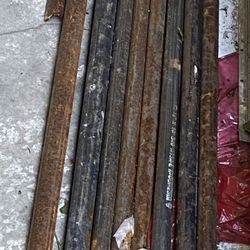 6 Tubos De 1/2 Para Gas Y 2 De 3/4 Solo Estan Sucios $50 Por Todos 