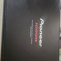 Pioneer  1000 Watt Amplifier 