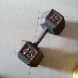 45lbs Dumbbell