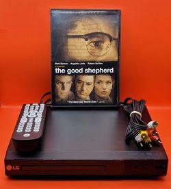 LG DP132 DVD Player W/ Remote,  RCA Cabels & 1 DVD[Tested & Working]