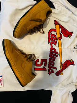 Wheat 🌾 dunks 👟size 10.5 worn cardinal Jersey #51 size XL …everything is 65$