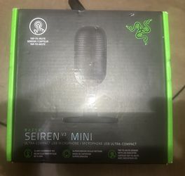 Brand New Razer Seiren V3 Mini USB Microphone – Box Slightly Damaged