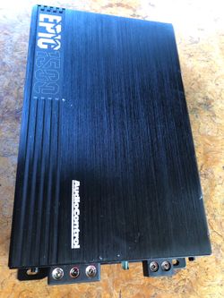 AudioControl EPIC1500 EPIC Series mono subwoofer amplifier — 1500 watts RMS x 1 at 1 ohm