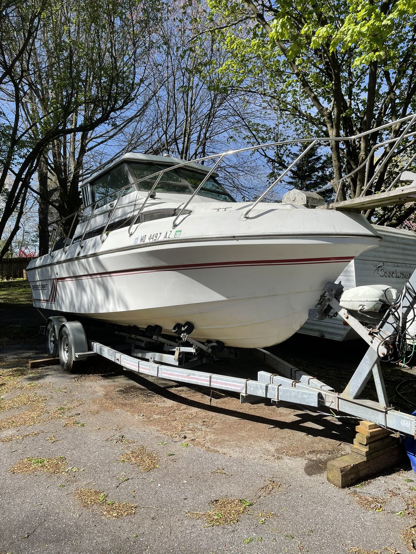 Boat And Trailer