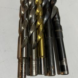 1 5/8” Drill Bit and 4 1/2” Drill Bit (Total 5 drill bits)