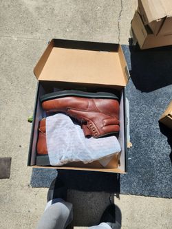 Florisham, work boots, steel, toe shoes a hundred dollars