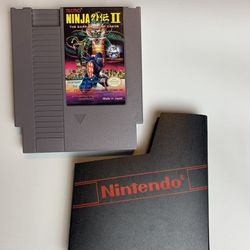  Nintendo game NES Ninja AME 2 The dark sort of chaos