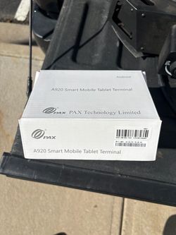 Credit card readers - PAX A920 android unlocked - new in box 4g