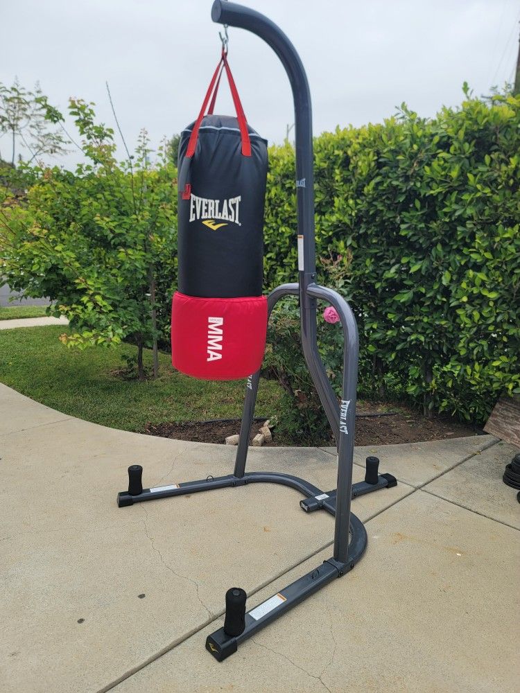 Everlast Punching Bag And Stand