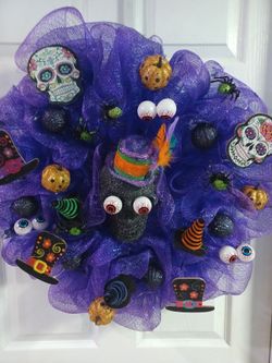 Handcrafted Halloween Wreath
