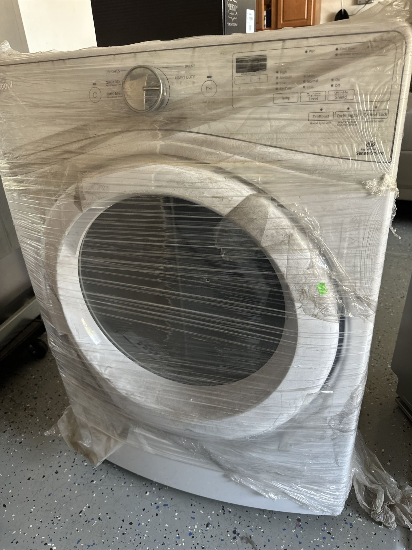 Whirlpool Front Load Gas Dryer-White WGD75HEFW